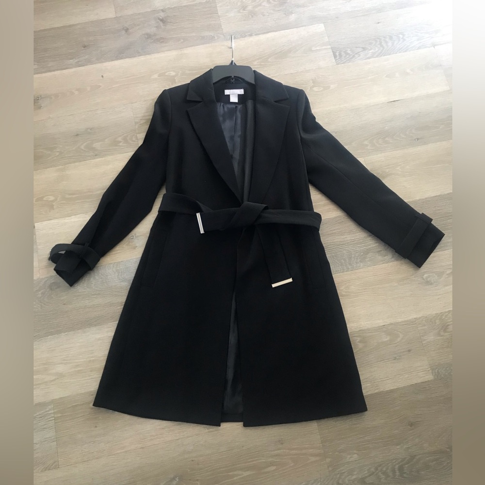 H&M Black Long Coat